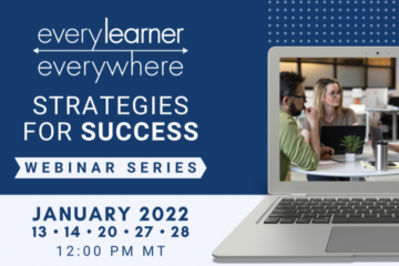 Every Learner Everywhere Strategies For Success Webinar Series Picture